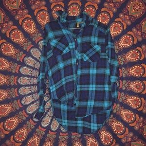 Blue flannel